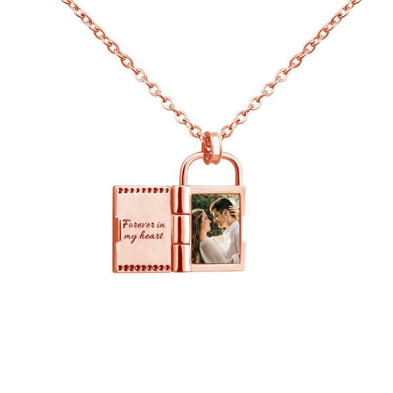 Ketting met afbeelding en notitie