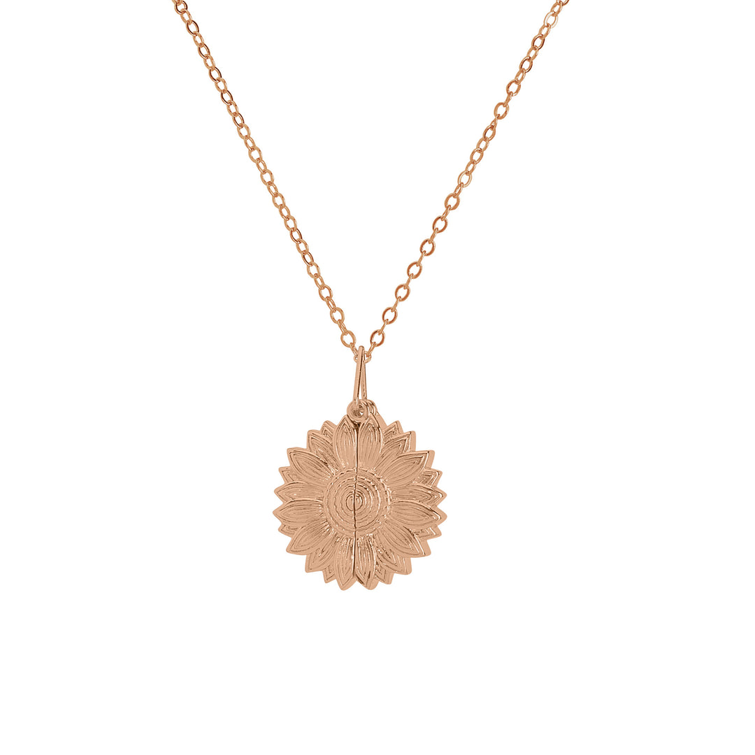 Zonnebloem ketting "You Are My Sunshine"