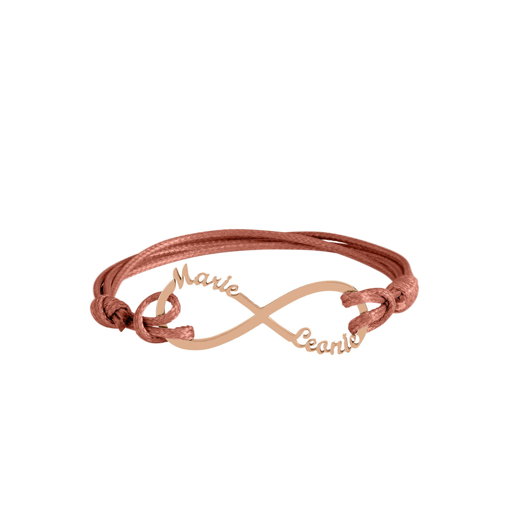 Infinity armband met naam