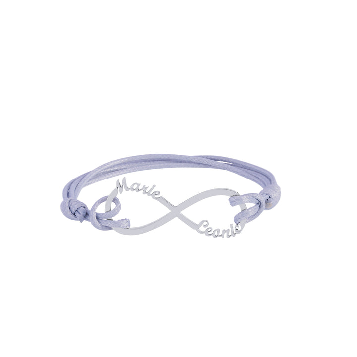 Infinity armband met naam