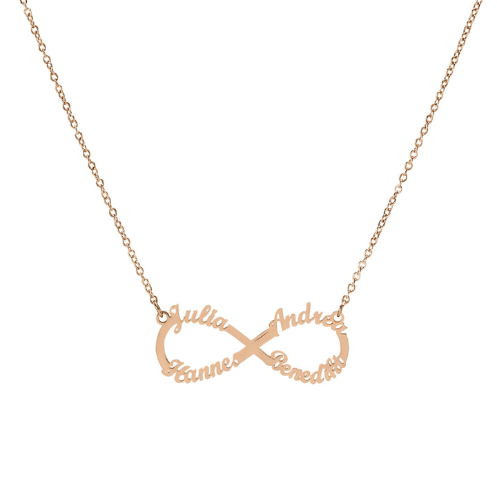 Infinity ketting met naam