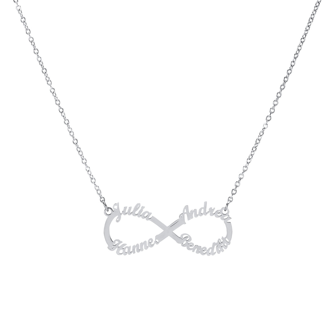 Infinity ketting met naam