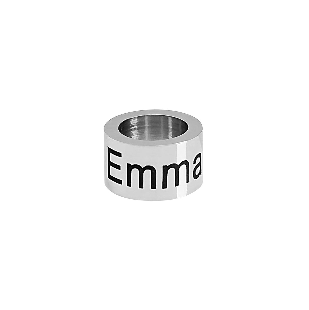 Extra ringen voor leren armband met gegraveerde ringen